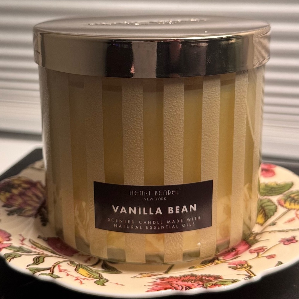 NEW✨Henri Bendel 3-Wick "Vanilla Bean" Bath & Body Works Exclusive Candle